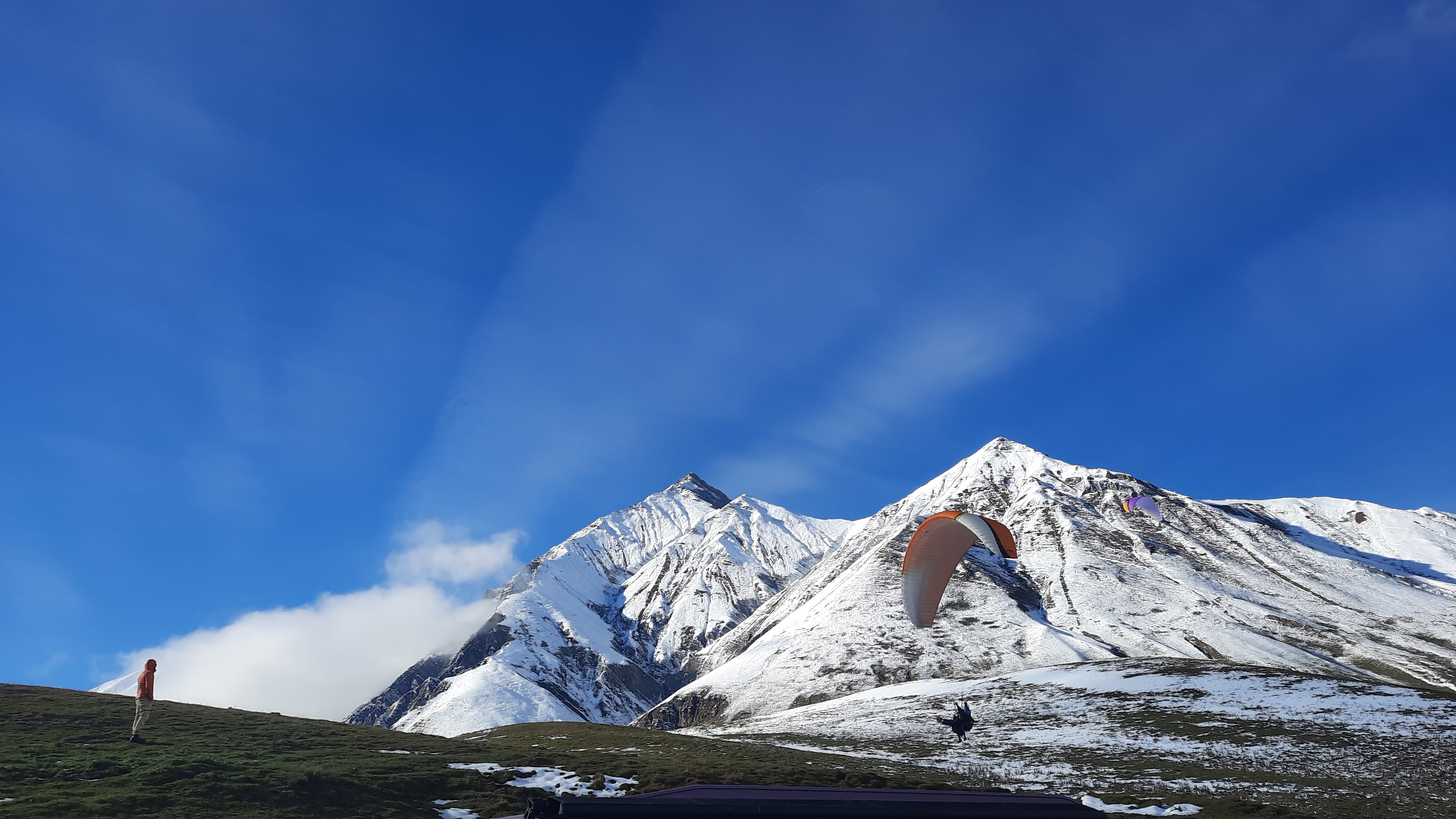 paragliding in gudauri