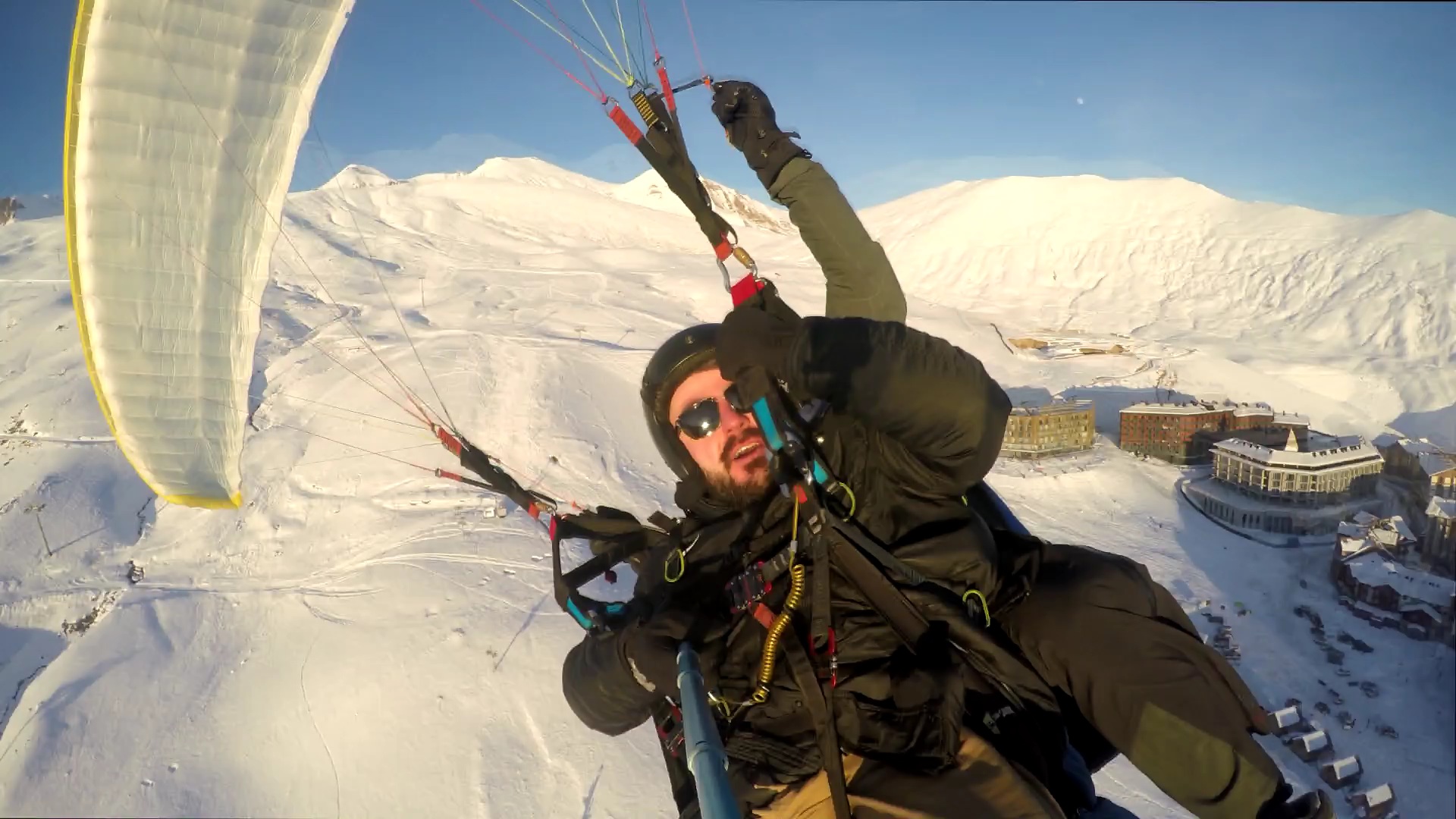 paragliding in gudauri