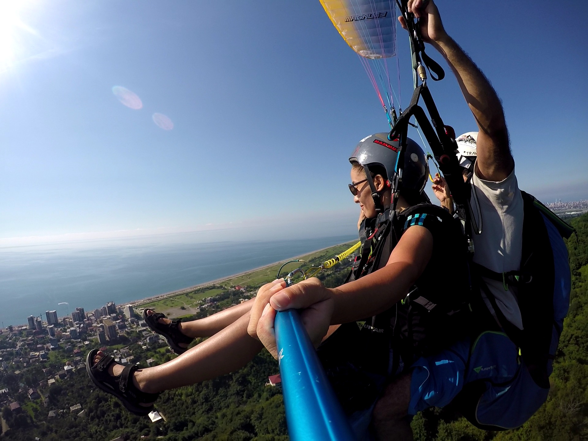 paragliding in gudauri