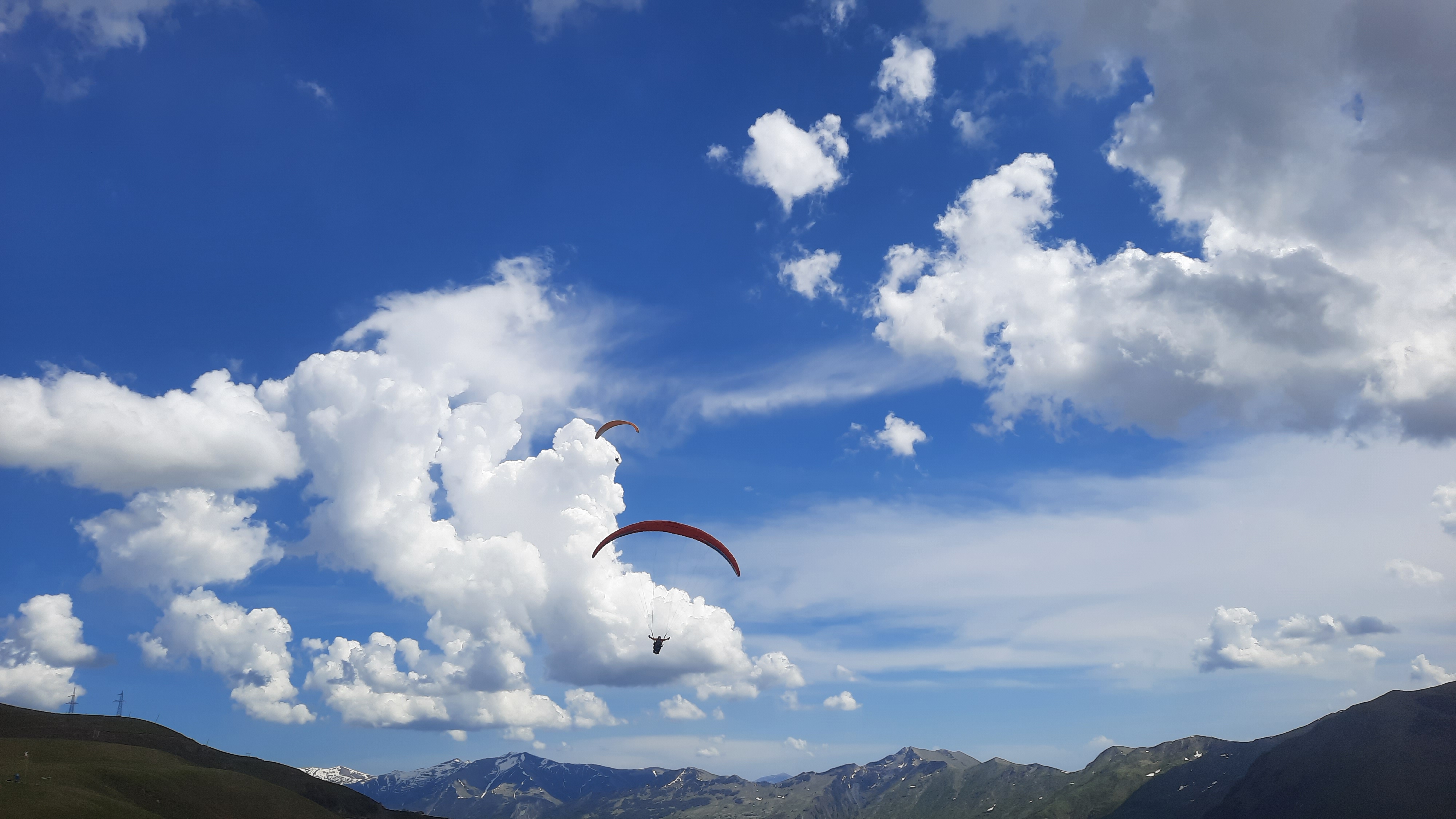 paragliding in gudauri