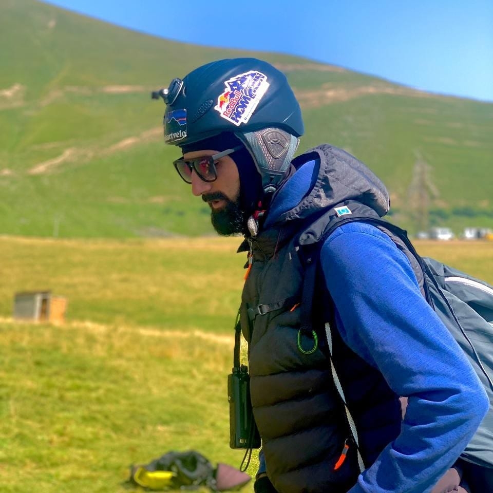 paragliding in gudauri